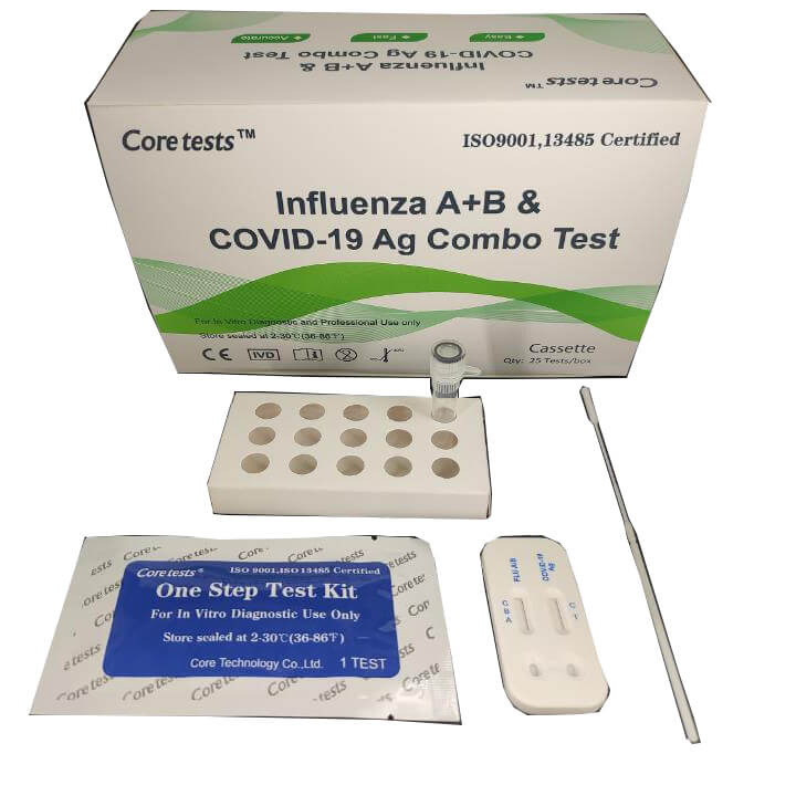 Influenza A+B & COVID-19 Ag Combo Test